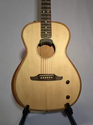 Fender - Highway Series Parlor Acoustic/Electric Guitar, Rosewood Fingerboard - Natural 2